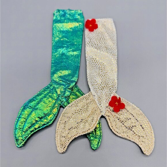 Mattel Sea Twins Mermaid Barbie Tail Lot Vintage - Picture 7 of 7